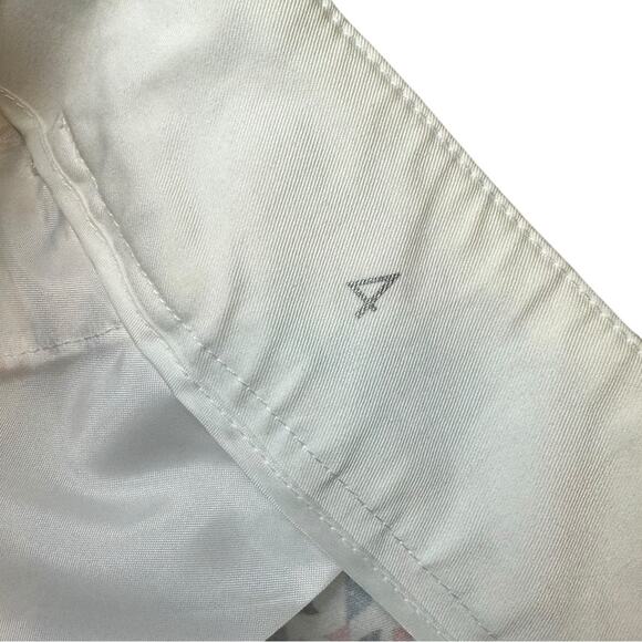 Ann Taylor Madison Blue Red and White Mini Pencil Skirt Size 4 - Picture 6 of 7